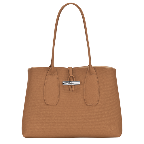 Roseau L Tote bag , Natural - Leather - View 1 of  6