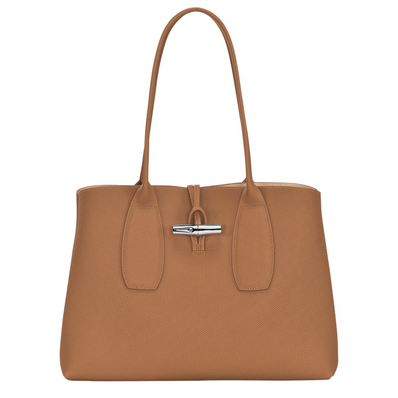 Roseau L Tote bag , Natural - Leather  - View 1 of  6