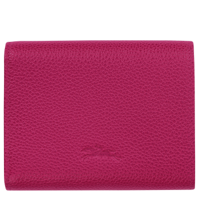 Le Foulonné Wallet , Beetroot - Leather