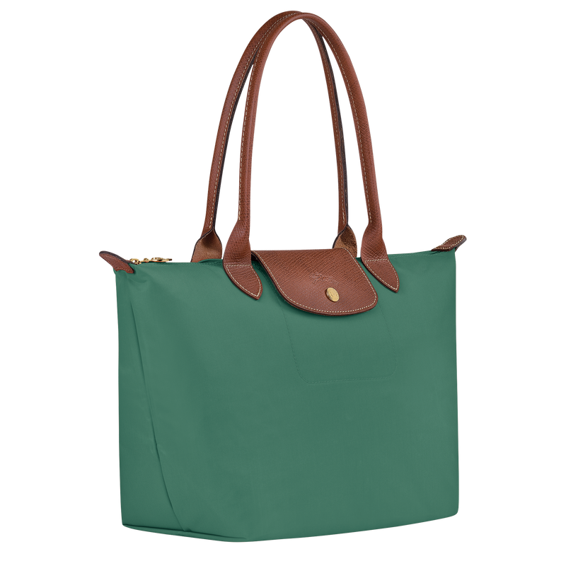 Le Pliage Original M Tote bag , Sage - Recycled canvas  - View 3 of  5