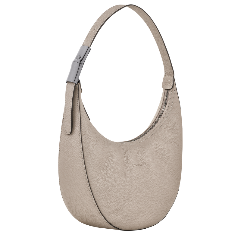 Roseau Essential M Hobo bag , Clay - Leather  - View 3 of  4