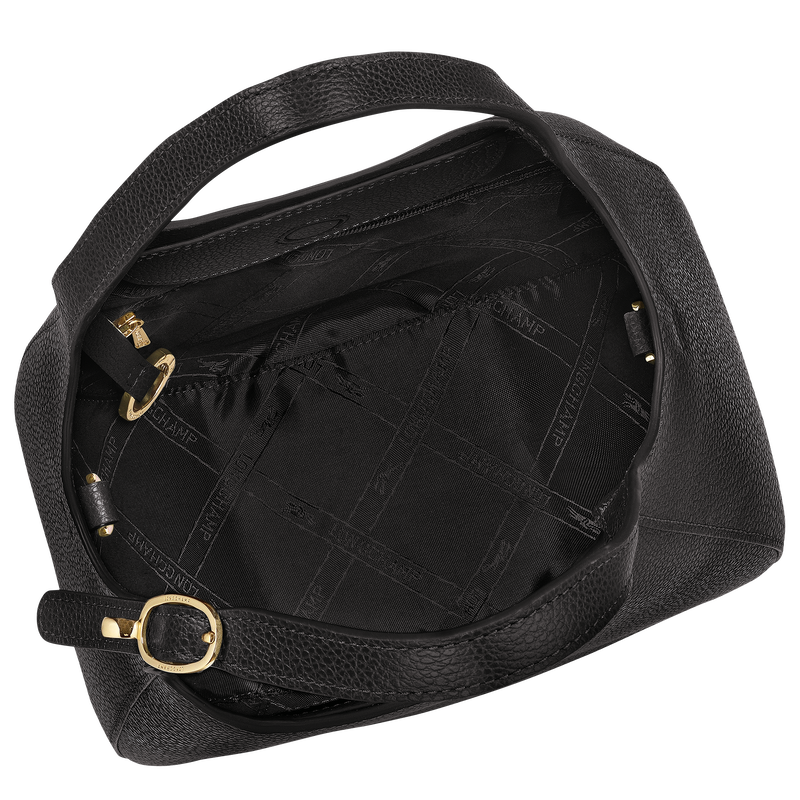 Le Foulonn&eacute; S Handbag , Black - Leather  - View 6 of  7