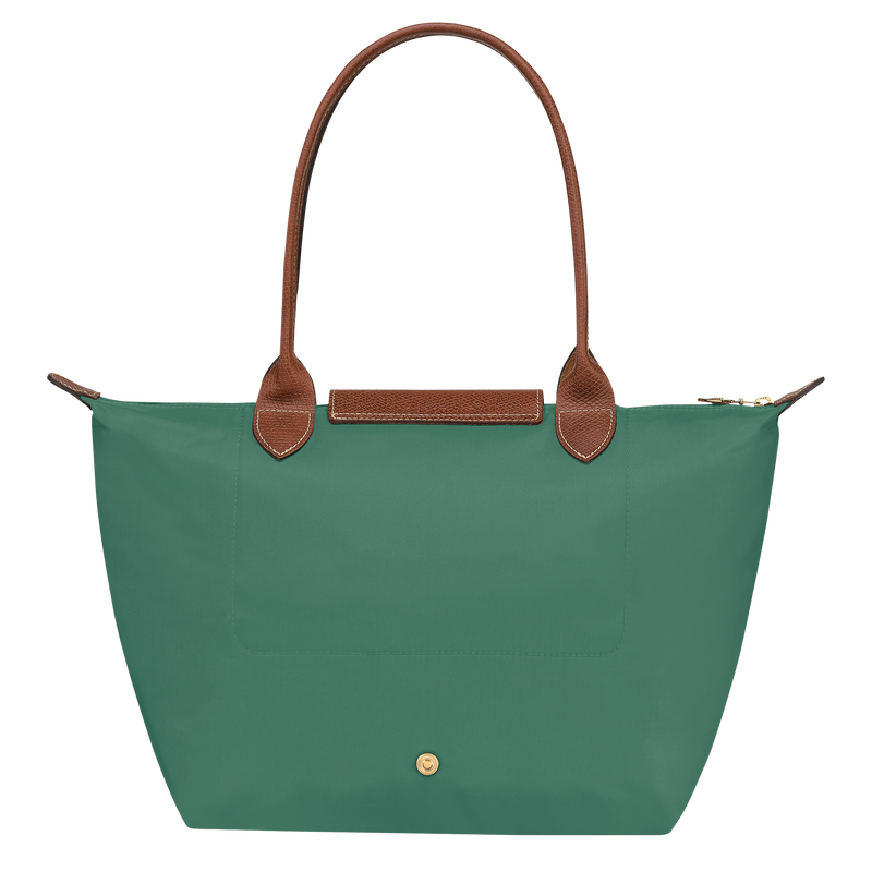 Le Pliage Original M Tote bag , Sage - Recycled canvas  - View 4 of  5