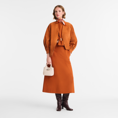 Le Roseau XS 手提包 , 米白色 - 皮革