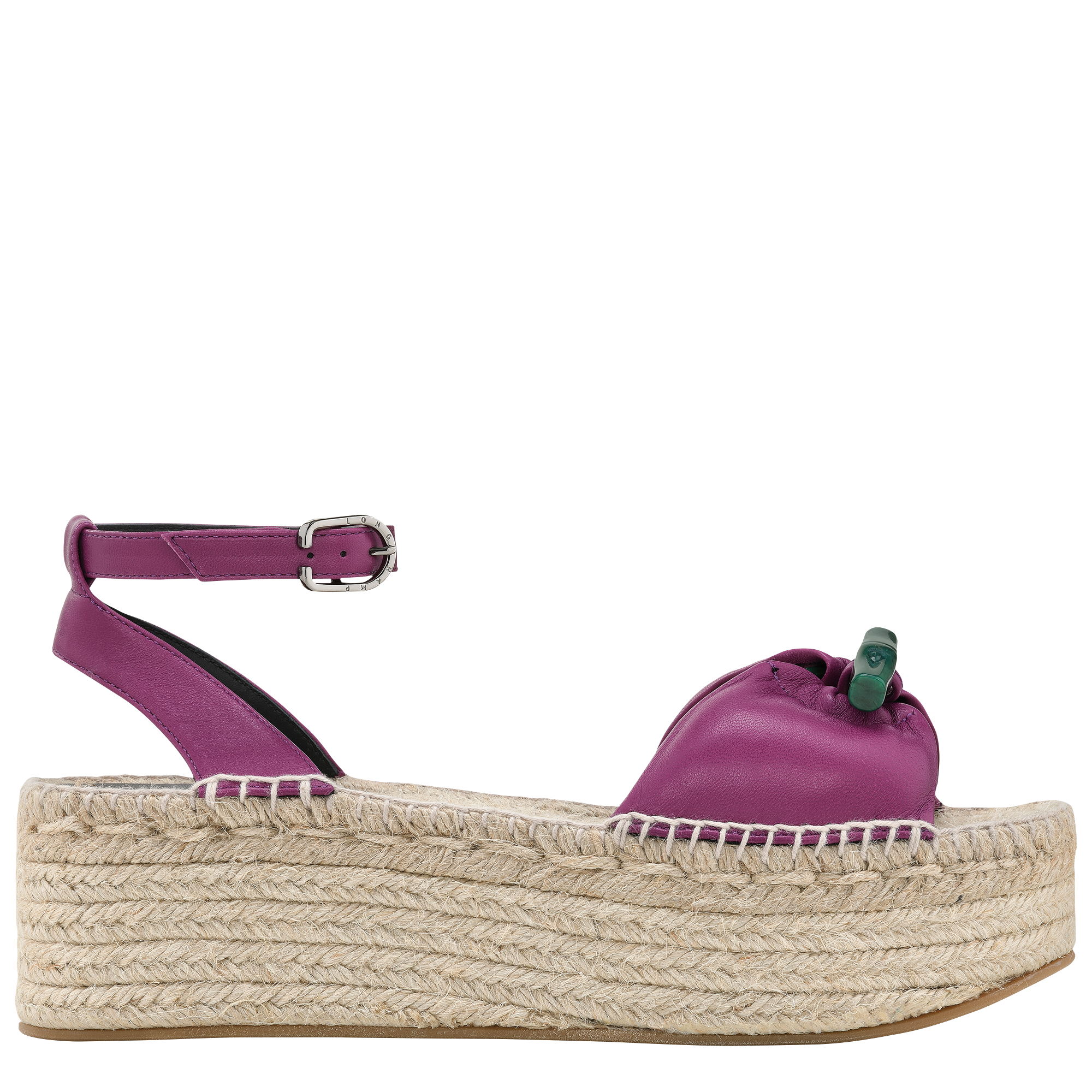 Wedge espadrilles, 深紫色 - 查看 1
3 - 放大 Le Roseau Wedge espadrilles, 深紫色
