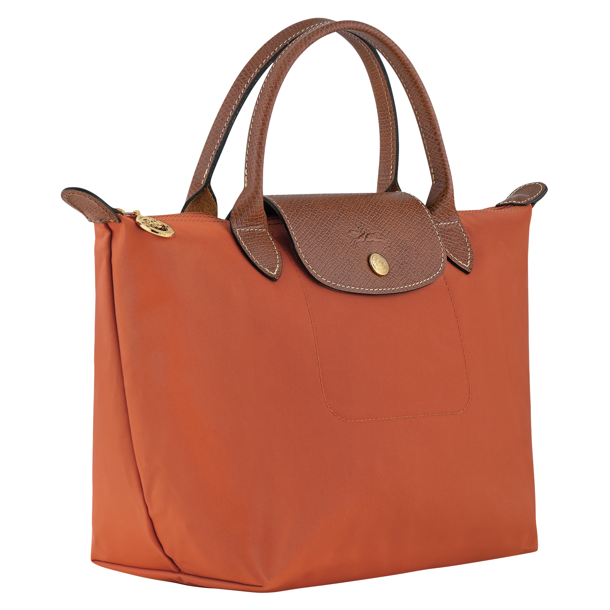 Handbag S, Brick - View 3 of
7 - zoom in Le Pliage Original Handbag S, Brick