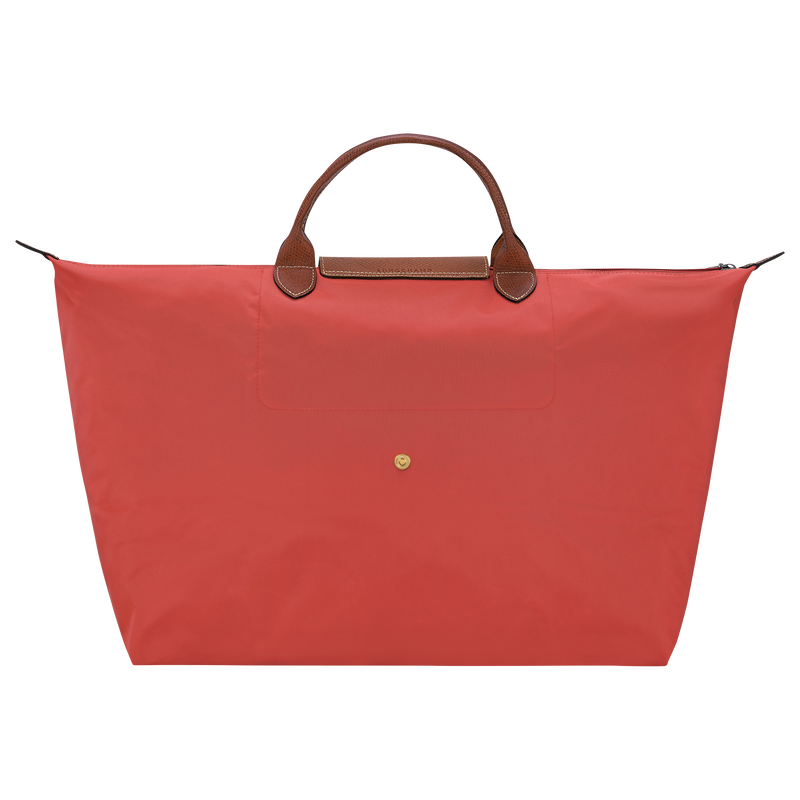 Le Pliage Original L 旅行包 , 番茄红 - 再生帆布  - 查看 4 7