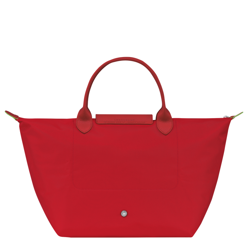 Le Pliage Green M Handbag , Tomato - Recycled canvas  - View 4 of  7