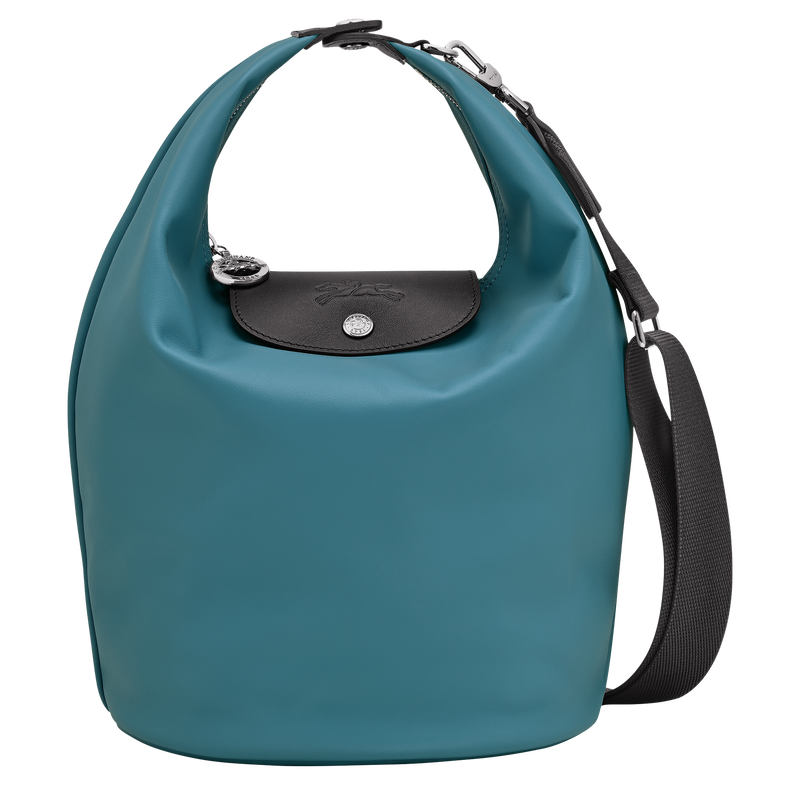 Le Pliage Xtra S 斜挎包 , 洋紅色 - 皮革  - 查看 1 4