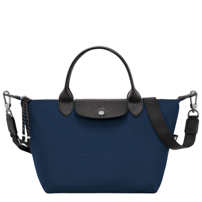 Le Pliage Energy S Handbag , Navy - Recycled canvas
