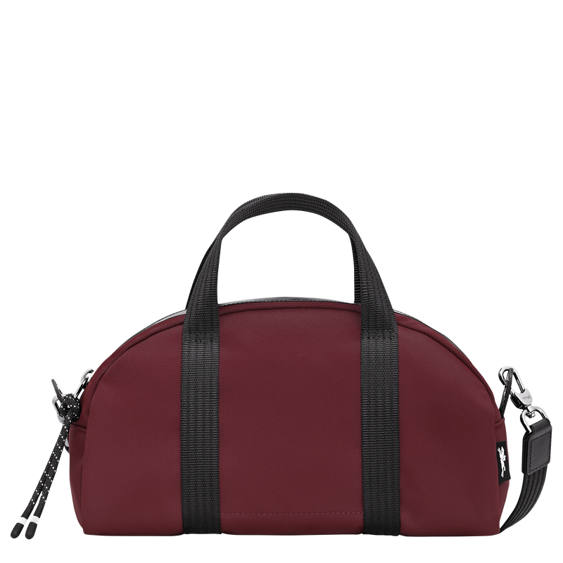 Le Pliage Energy M 手提包 , 勃艮第色 - 帆布  - 查看 1 6