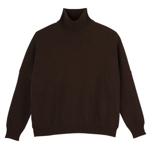 High neck sweater