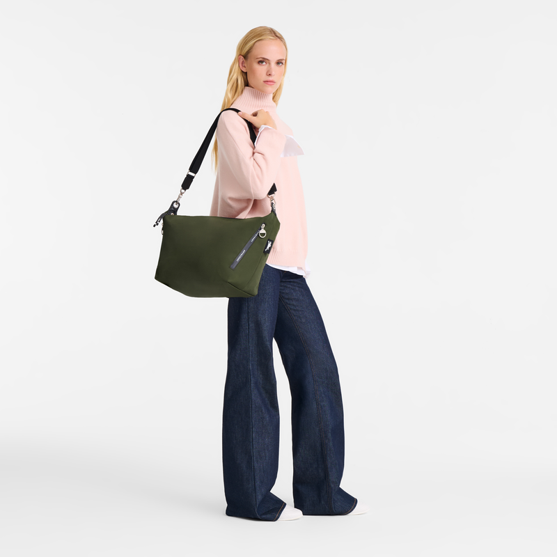 Le Pliage Energy M 斜挎包 , 卡其色 - 帆布  - 查看 2 6