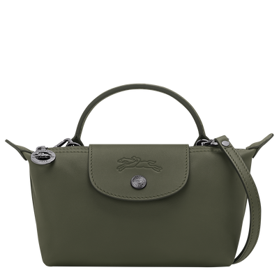 Le Pliage Xtra XS Pouch , Fir - Leather