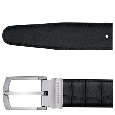 Delta Box Men's belt, Black