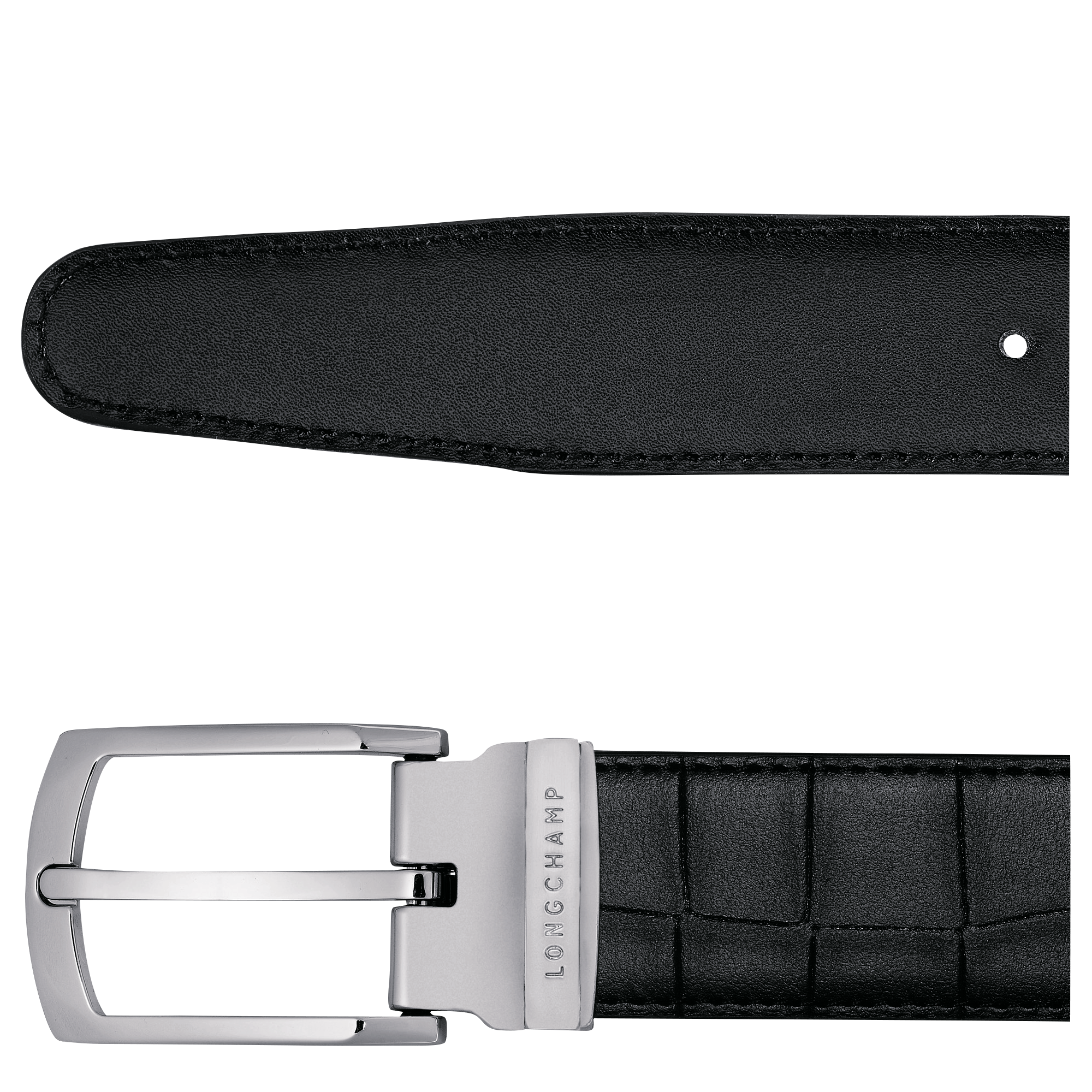 Men's belt, Black - View 4 of
5 - zoom in Delta Box Men's belt, Black