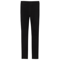 Spring/Summer 2023 Collection Trousers , Black - Leather