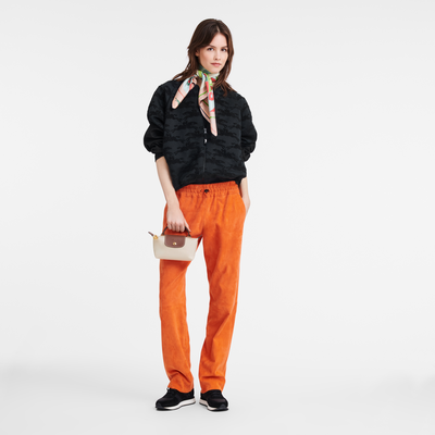 Le Pliage Original 化妆包 , 纸张白 - 再生帆布