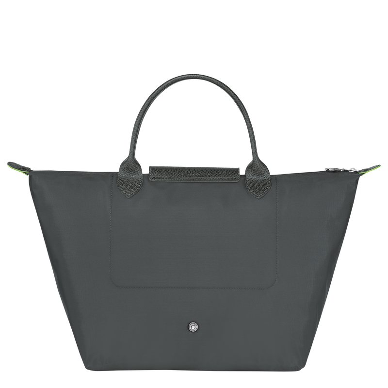 Le Pliage Green M Handbag , Graphite - Recycled canvas  - View 4 of  6