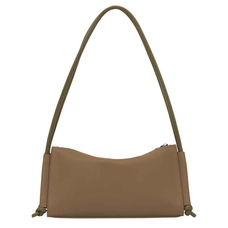 Le Pliage Xtra M Shoulder bag , Olive - Leather  - View 4 of  5