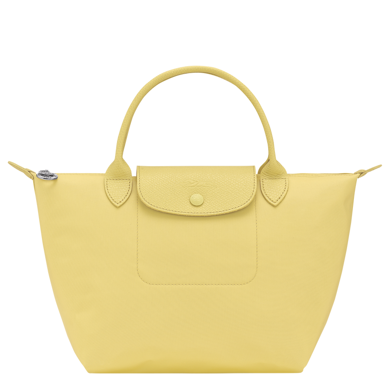 Le Pliage One S Handbag , Lime - Recycled canvas  - View 1 of  6