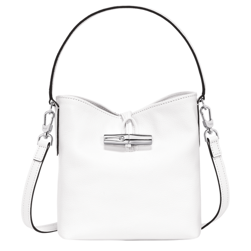 Roseau XS Bucket bag , White - Leather - View 1 of  6