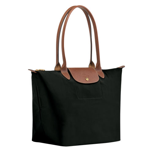 Le Pliage Original L Tote bag , Black - Recycled canvas - View 3 of  6