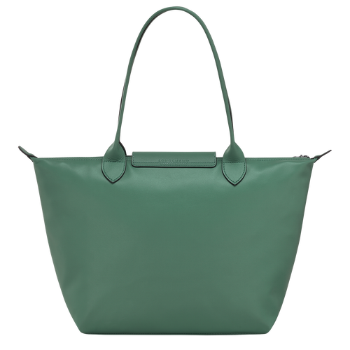 Le Pliage Xtra M Tote bag , Sage - Leather - View 4 of  4
