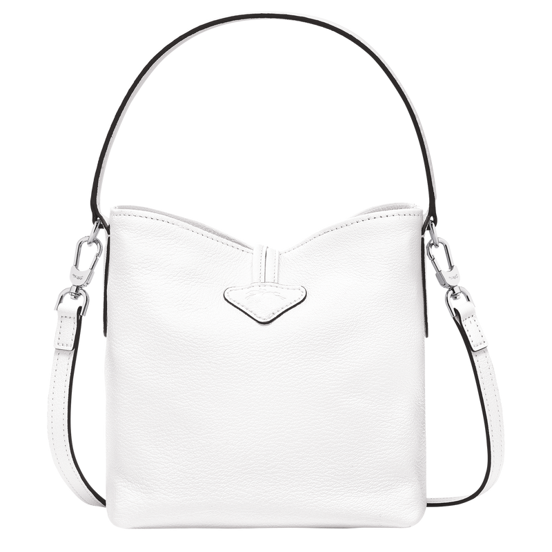 Roseau XS Bucket bag , White - Leather  - View 4 of  6
