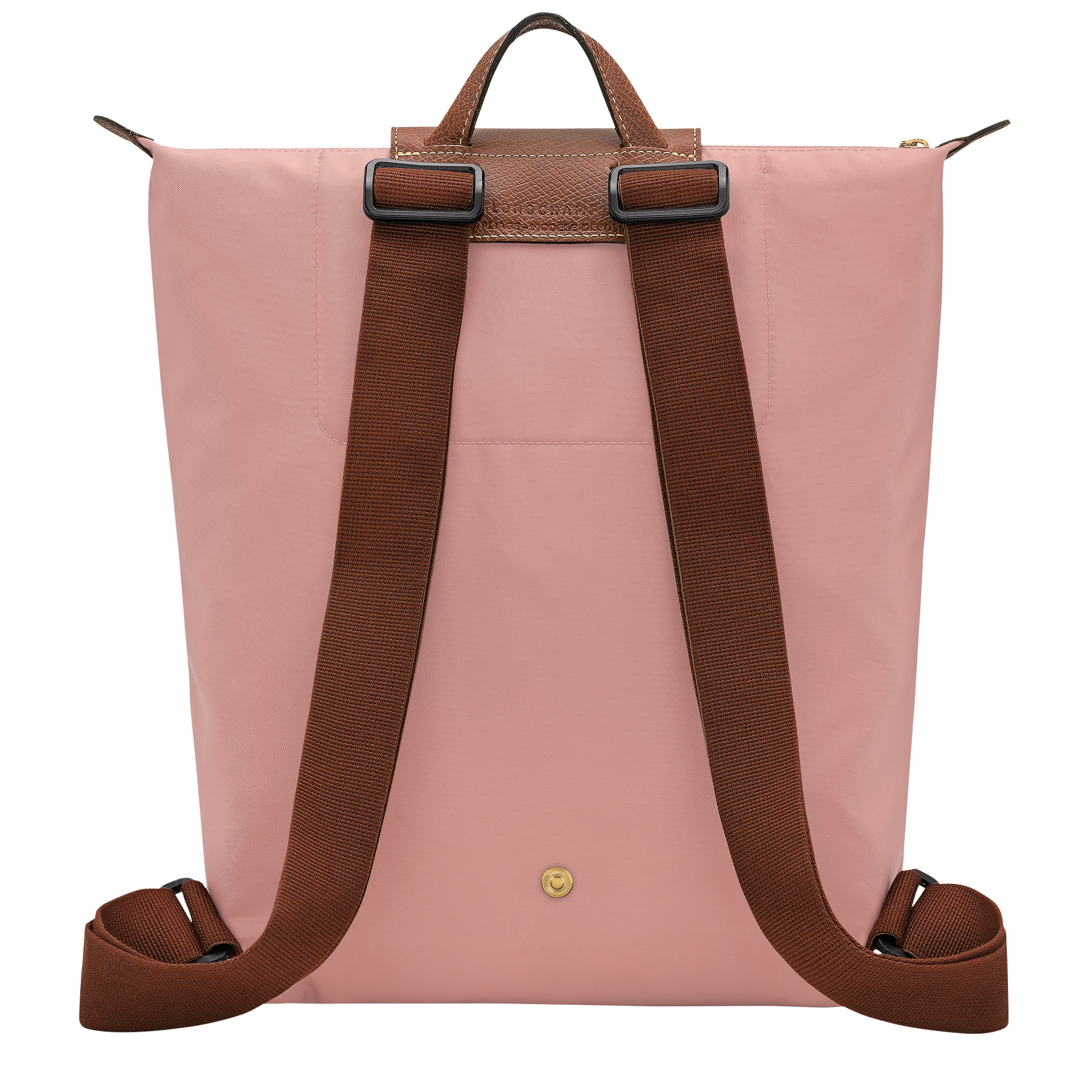 Le Pliage Original 双肩背包 M, 茶粉色