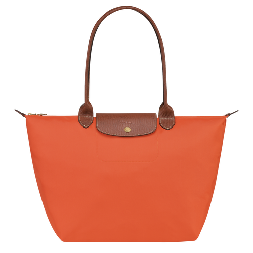 Le Pliage Original L Tote bag , Orange - Recycled canvas - View 1 of  7