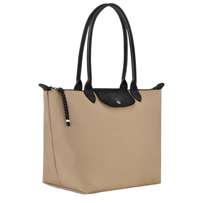 Le Pliage Energy L Tote bag , Clay - Recycled canvas  - View 3 of  6