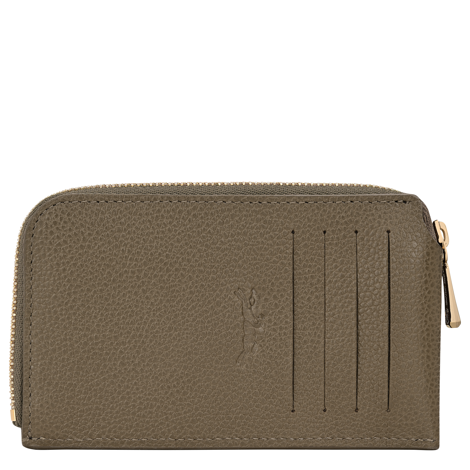 Card holder, Caper - View 2 of
2 - zoom in Le Foulonné Card holder, Caper