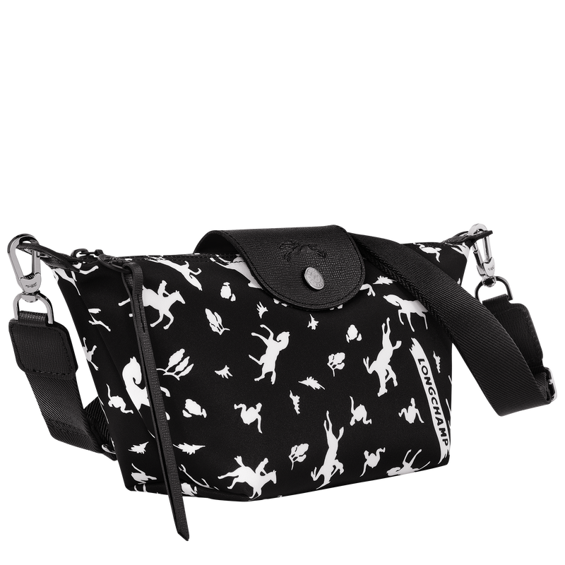 Le Pliage 系列 XS 斜挎包 , 黑色 - 帆布  - 查看 3 3