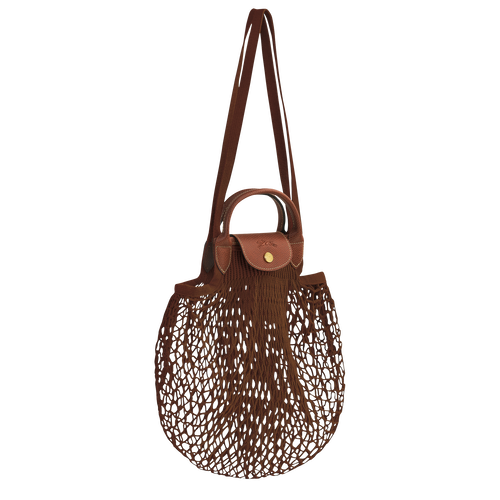 Le Pliage Filet L 手提包 , 烟草色 - 帆布 - 查看 3 4