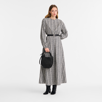 Le Foulonn&eacute; S 手提包 , 黑色 - 皮革