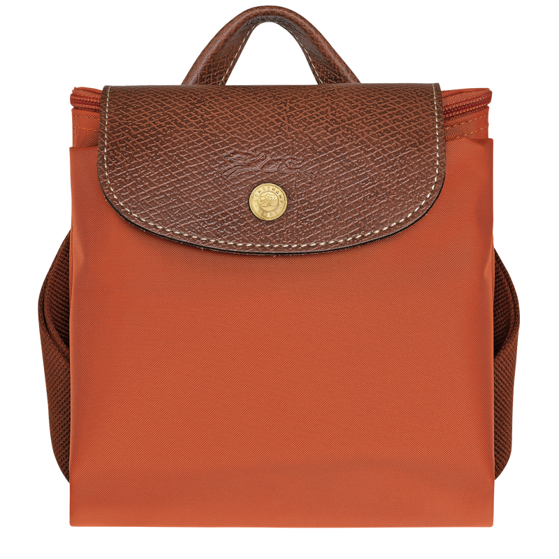 Le Pliage Original M 双肩背包 , 砖红色 - 帆布  - 查看 7 7
