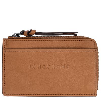 Longchamp 3D Card holder , Natural - Leather
