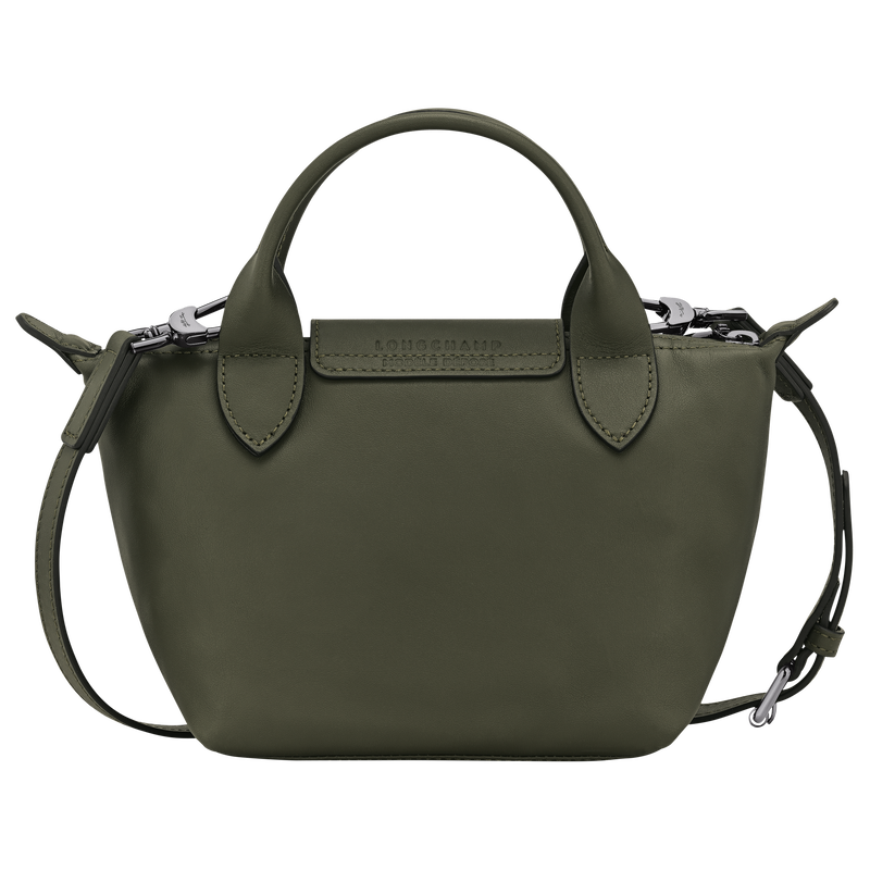 Le Pliage Xtra XS 手提包 , 冷杉色 - 皮革  - 查看 4 6