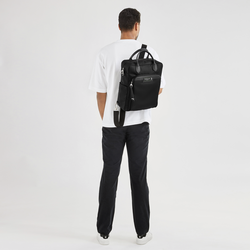 Le Pliage Energy M Backpack , Black - Recycled canvas