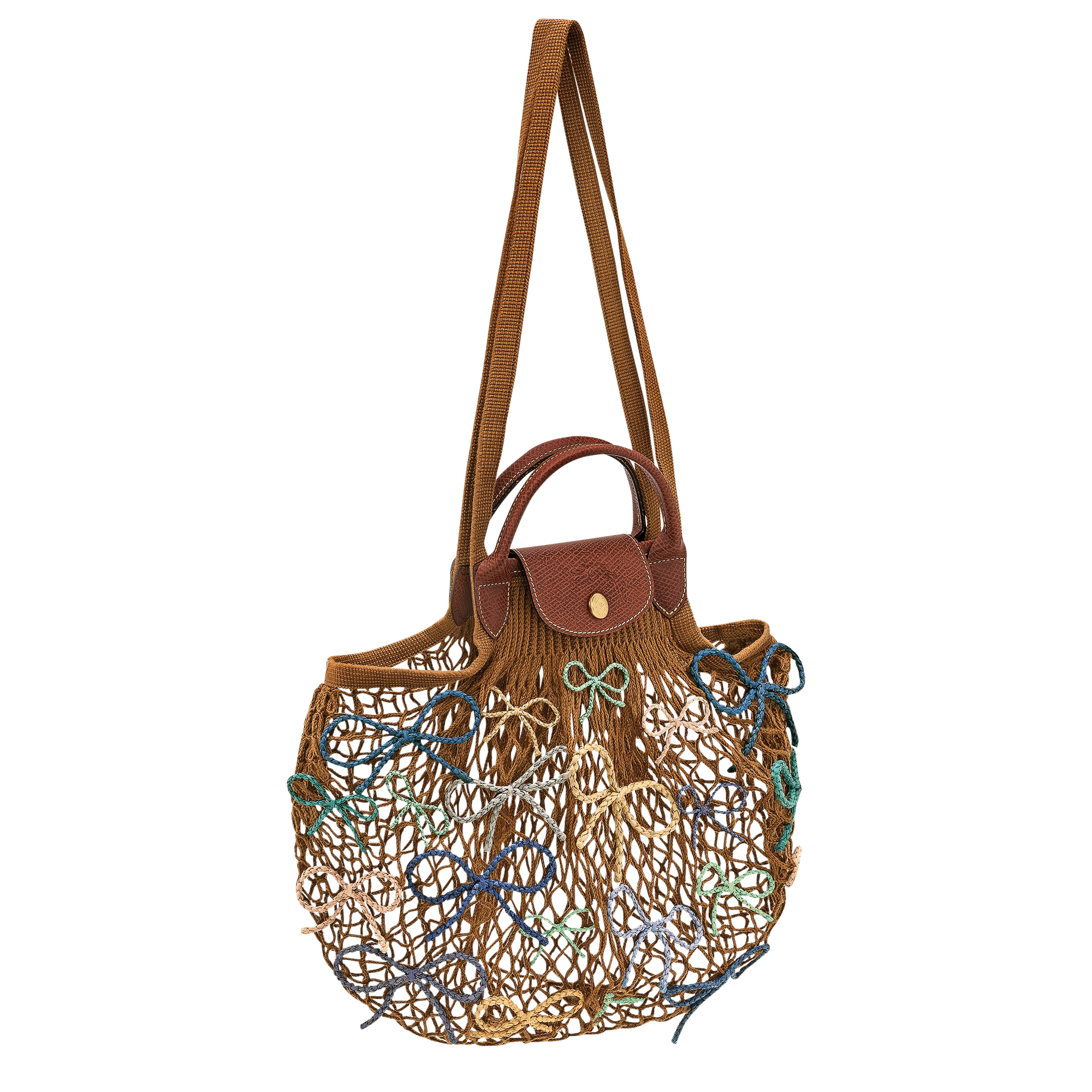 Le Pliage Collection 网袋 L, 烟草色