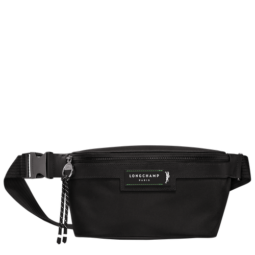 Le Pliage Energy M Belt bag , Black - Recycled canvas - View 1 of  5