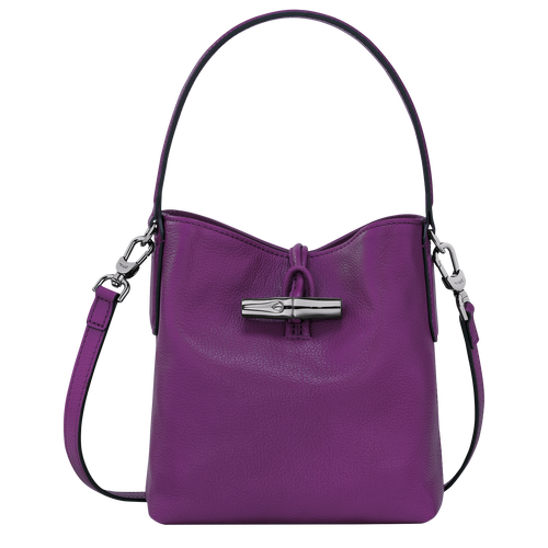 Roseau XS Bucket bag , Violet - Leather - View 1 of  5