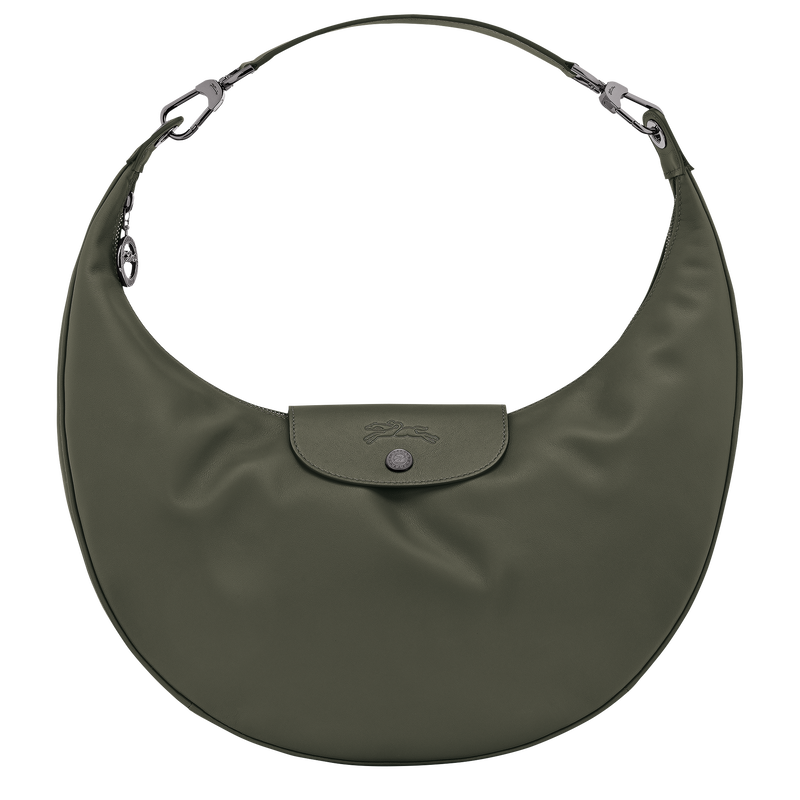 Le Pliage Xtra L 单肩包 , 冷杉色 - 皮革  - 查看 1 6