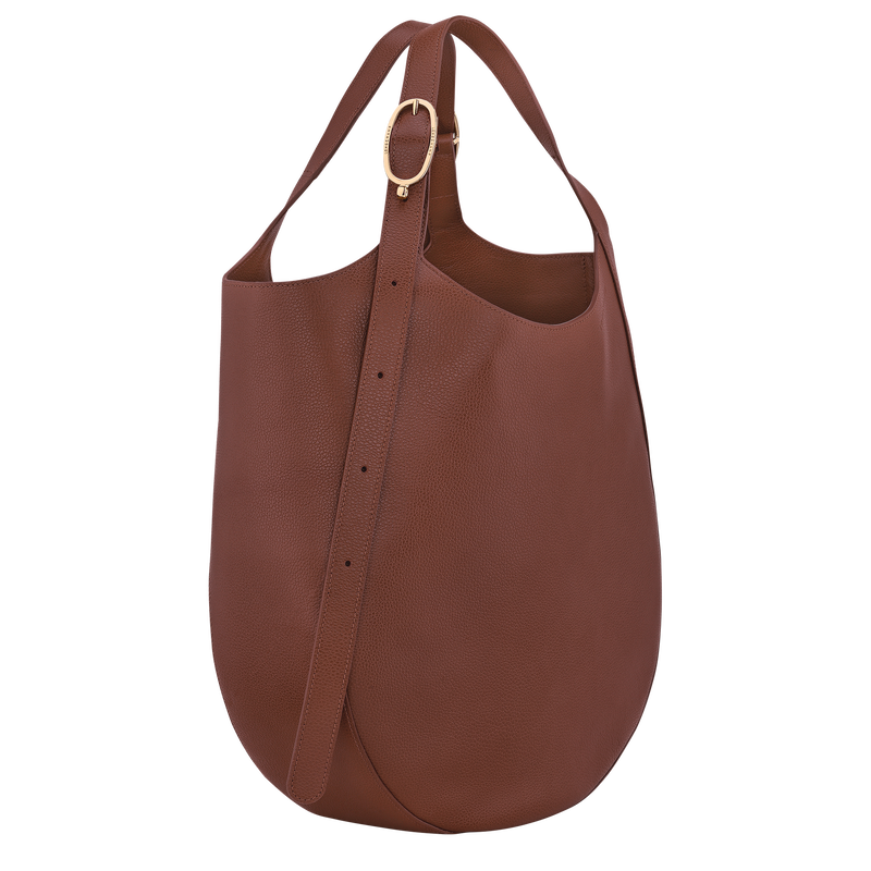 Le Foulonné XL 托特包 , 咖啡棕 - 皮革  - 查看 3 6