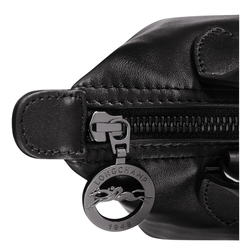 Le Pliage Xtra XS 手提包 , 黑色 - 皮革  - 查看 6 6