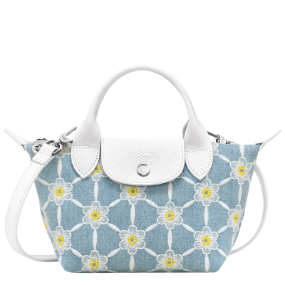 Le Pliage 系列 XS 手提包 , 天空蓝 - 帆布