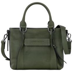 Longchamp 3D S 手提包 , 卡其色 - 皮革