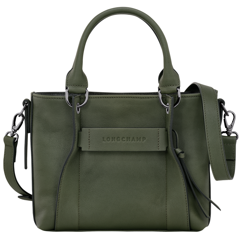 Longchamp 3D S 手提包 , 卡其色 - 皮革  - 查看 1 5