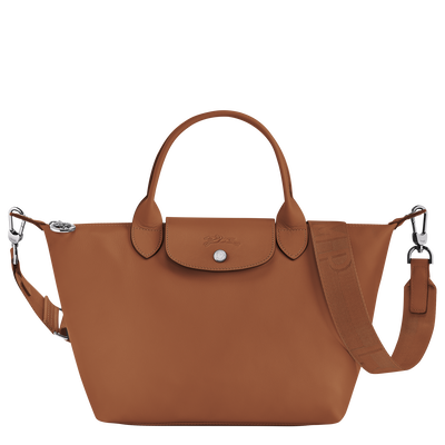Le Pliage Xtra S 手提包 , 干邑色 - 皮革